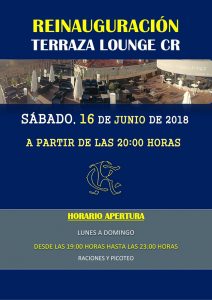 Reinauguración Terraza Lounge CR Verano 2018 @ Sede Central