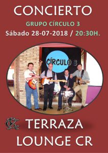 Segundo cocierto del verano 2018 del Grupo Círculo 3 @ Sede Central (Terraza Lounge CR)