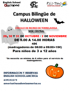 Campus Bilingüe Halloween 2018 @ SEDE CENTRAL