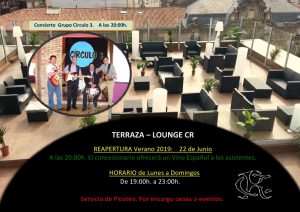 Terraza Lounge CR y Concierto @ Sede Central