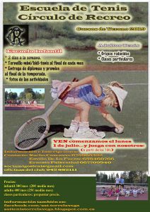 Escuela de Tenis Verano @ Sede Deportiva