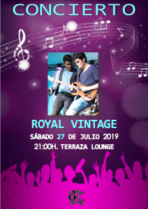 Actuación Royal Vintage Terreza - Lounge CR