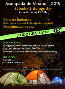 Acampada @ Sede Deportiva