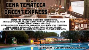 Cena Temática @ Sede Deportiva