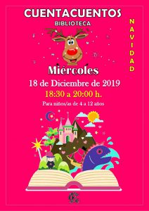 CUENTACUENTOS 18-12-2019 @ Sede Central
