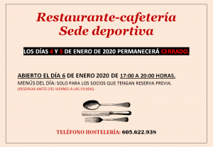 Hostelería @ Sede Deportiva