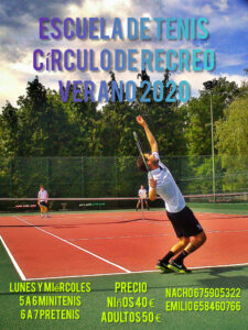 Escuela de Tenis Verano 2020 @ Sede Deportiva