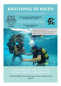Bautismos de Buceo @ Sede Deportiva