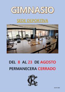 Gimnasio Vacaciones @ Sede Central