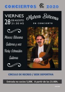 Concierto 28-08-2020 @ Sede Deportiva