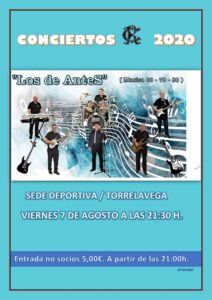 CONCIERTO 07-08-2020 @ Sede Deportiva