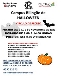 Campus Bilingüe Halloween 2020 @ Sede Central