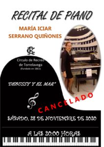 Recital Piano 28-11-2020 @ Sede Central