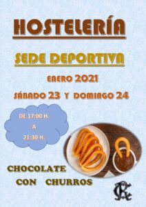 Hostelería 23 y 24-01-2021 @ Sede Deportiva