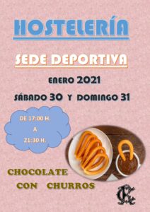 Hostelería 30 y 31-01-2021 @ Sede Deportiva