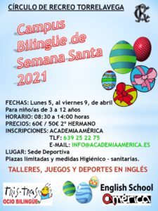 Campus Semana Santa 2021 @ SEDE DEPORTIVA