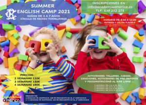 Campus  2021 niños/as de 3 a 7 años @ SEDE DEPORTIVA
