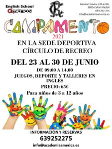 Campamento Verano 2021 @ SEDE DEPORTIVA