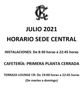 Horarios Sede Central @ Sede Central