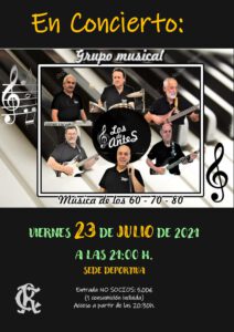 Concierto "Los de Antes" @ Sede Deportiva