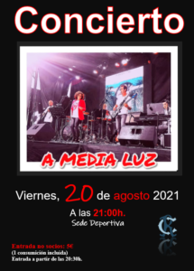 Concierto 20-08-2021 @ SEDE DEPORTIVA