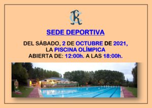 APERTURA PISCINA @ SEDE DEPORTIVA