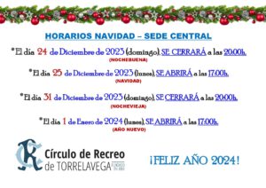 Sede Central Horarios @ SEDE CENTRAL
