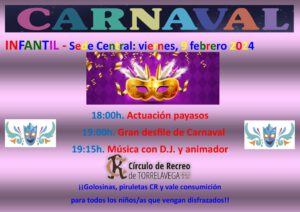 Carnaval Infantil 2024 @ SEDE CENTRAL