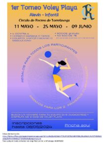 1er. Torneo Voley Playa Alevín Infantil @ SEDE DEPORTIVA
