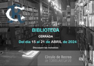 Biblioteca CERRADA @ SEDE CENTRAL