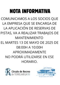 NOTA INFORMATIVA