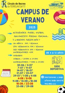 Campus de Verano 2025 @ Sede Deportiva