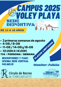 Campus 2025 Voley Playa @ SEDE DEPORTIVA