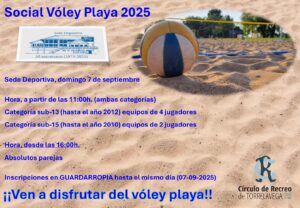 Social Vóley Playa 2025 @ SEDE DEPORTIVA