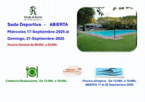 Sede Deportiva Abierta @ SEDE DEPORTIVA