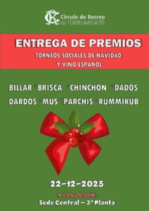 Entrega Premios Navidad 2025 @ Sede Central