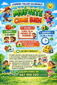 CAMPUS MUEVETE Y COME BIEN @ Sede Central