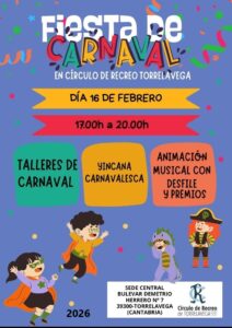 FIESTA CARNAVAL 2026 @ Sede Central