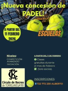 Pádel nueva concesión @ Sede Deportiva