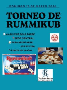 Torneo Rummikub @ Sede Central