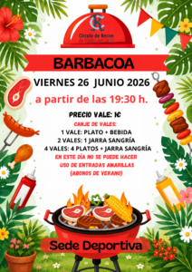 Sede Deportiva- Barbacoa @ Sede Deportiva