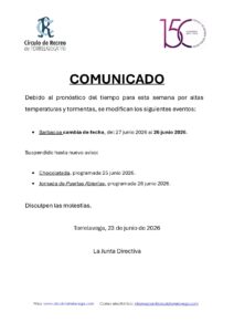 Sede Deportiva - Comunicado @ Sede Deportiva