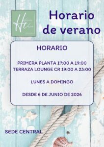Sede Central - Horario de Verano @ CIRCULO DE RECREO DE TORRELAVEGA CIRCULO DE RECREO