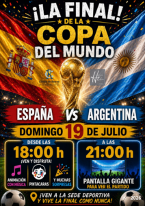 Sede Deportiva - Final Copa del Mundo @ Sede Deportiva