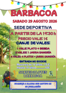 Sede Deportiva - Barbacoa - Homenaje  Jubilación  Blanca @ Sede Deportiva