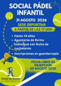Sede Deportiva - Social Pádel Infantil @ Sede Deportiva