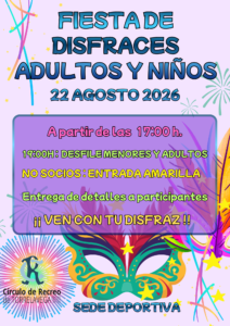 Sede Deportiva - Fiesta Disfraces @ Sede Deportiva