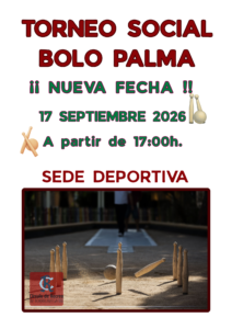 Sede Deportiva - Social Bolo Palma Nueva Fecha @ Sede Deportiva