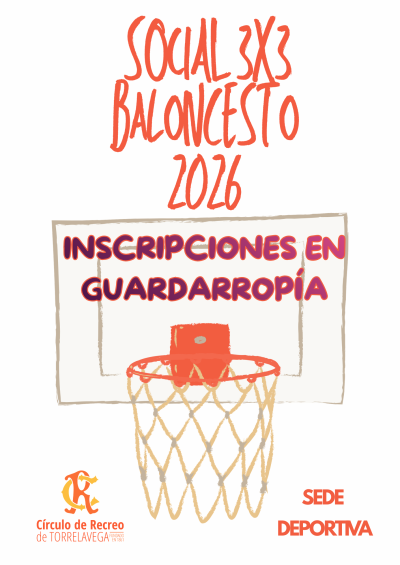 CARTEL SOCIAL BALONCESTO 3X3 10-08-2026