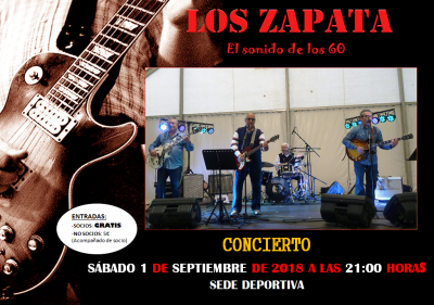 CONCIERTO LOS ZAPATA 01-09-2018